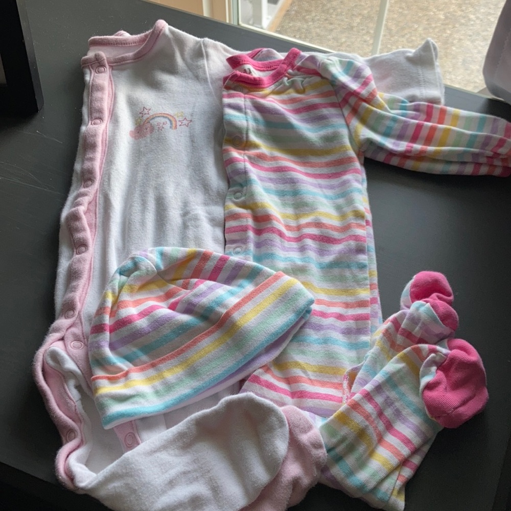 Rainbow Striped Sleepers